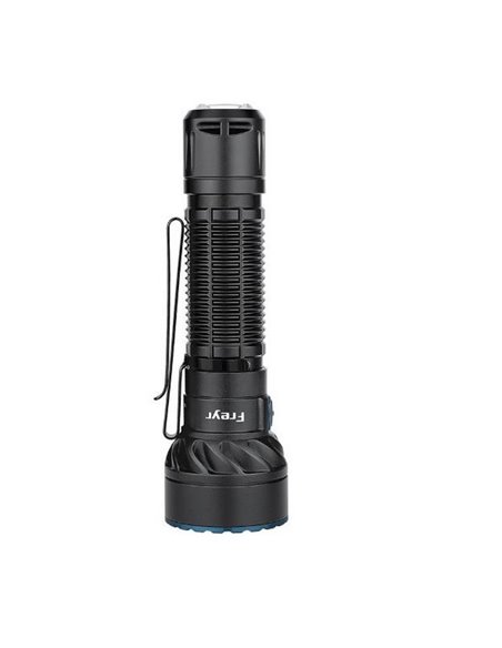 Linterna táctica multicolor FREYR 1.750Lm, 360m alcance, RGB, IPX8 y recargable