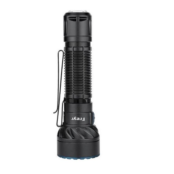 Linterna táctica multicolor FREYR 1.750Lm, 360m alcance, RGB, IPX8 y recargable