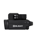 Linterna para arma BALDR S 800Lm con puntero láser verde, 130m alcance, IPX4 y recargable