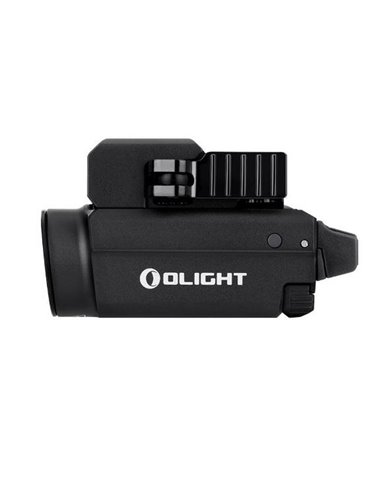 Linterna para arma BALDR S 800Lm con puntero láser verde, 130m alcance, IPX4 y recargable