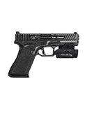 Linterna para arma BALDR S 800Lm con puntero láser verde, 130m alcance, IPX4 y recargable
