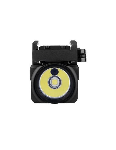 Linterna para arma BALDR S 800Lm con puntero láser verde, 130m alcance, IPX4 y recargable