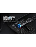 Linterna para arma ODIN GL Mini 1000Lm, 180m alcance, láser verde, IPX4 y Montura Picatinny