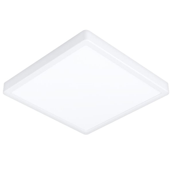 Plafón LED para baño de superficie cuadrado blanco FUEVA 6 290×290mm, 14,2W 1800Lm, CCT (2700K-4000K-6500K), IP44