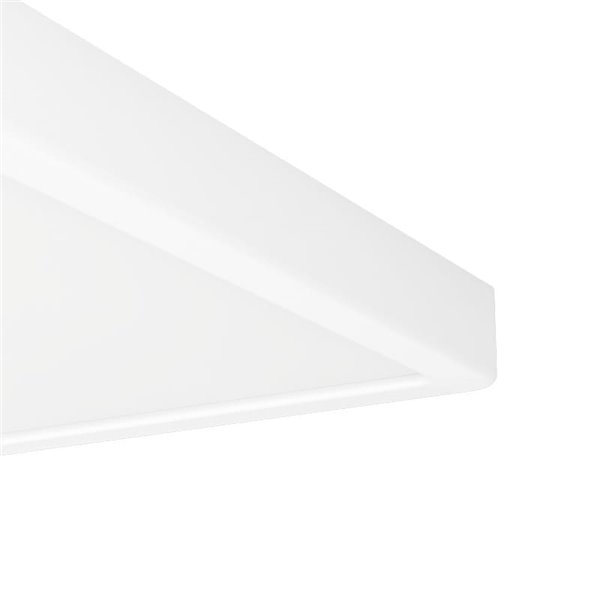 Plafón LED de superficie cuadrado blanco FUEVA 6 390×390mm, 17,5W 2800Lm, CCT (2700K-4000K-6500K), IP20