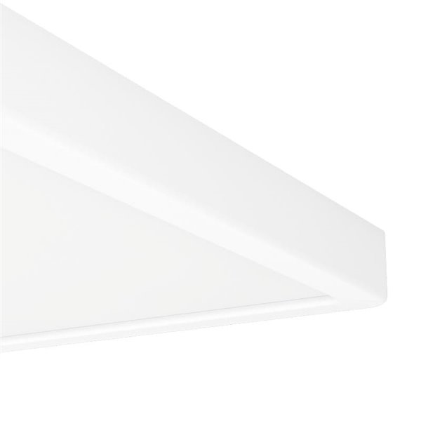 Plafón LED inteligente CONNECT-Z cuadrado blanco FUEVA 6-Z 290×290mm, 13,5W 2000Lm, RGB+CCT (2700K-6500K)