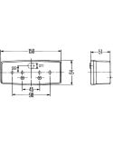 Dimensiones Piloto Trasero HELLA 2SD 003 184-031 / 041