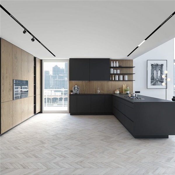 Conexão T superior para trilho magnético MAGNETO preto