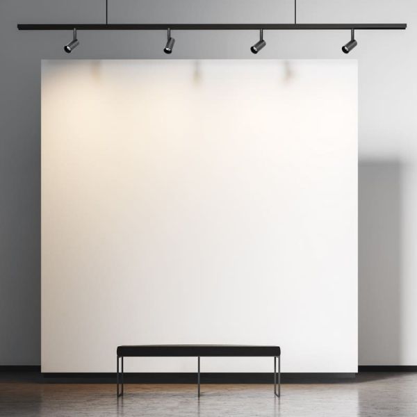 Foco LED en forma de Bola para carril magnético Magneto 7W 3000K negro Regulable en intensidad Triac