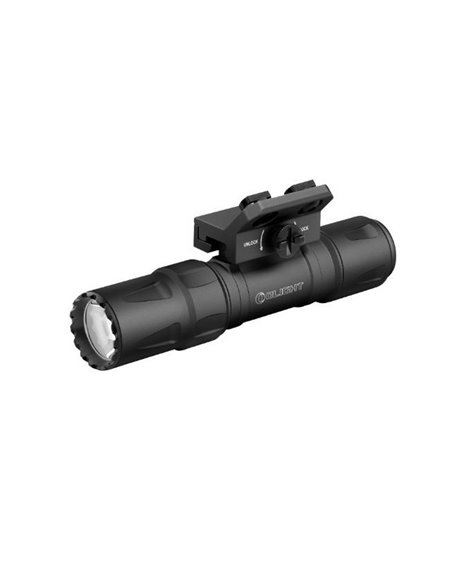 Linterna táctica ODIN S M-LOCK 1500Lm, 250m alcance, IPX8, modo estroboscópico