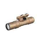 Linterna táctica ODIN S M-LOCK 1500Lm, 250m alcance, IPX8, modo estroboscópico Marrón