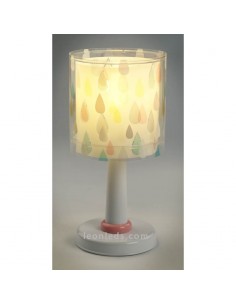 Lampe de table pour enfants et adolescents Gouttes d'eau colorées Série Colour Rain Dalber 41431 | Éclairage LeonLeds 2