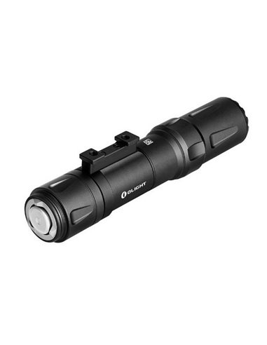 Lampe torche tactique ODIN 2000 lm, portée 300 m, IPX8, avec interrupteur à distance et support Picatinny