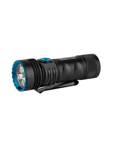 Lanterna EDC recarregável SEEKER 4 Mini de 1.200 lm com luz branca + UV 365 nm IPX8 e carregamento magnético