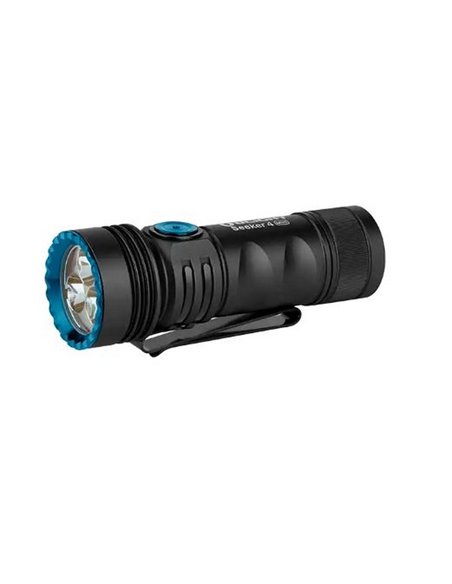 Linterna EDC recargable SEEKER 4 Mini 1.200Lm con luz blanca + UV 365nm IPX8 y carga magnética