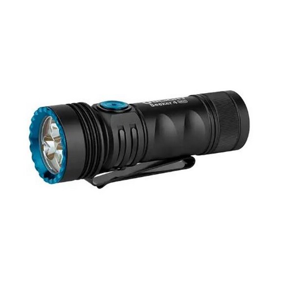 Linterna EDC recargable SEEKER 4 Mini 1.200Lm con luz blanca + UV 365nm IPX8 y carga magnética