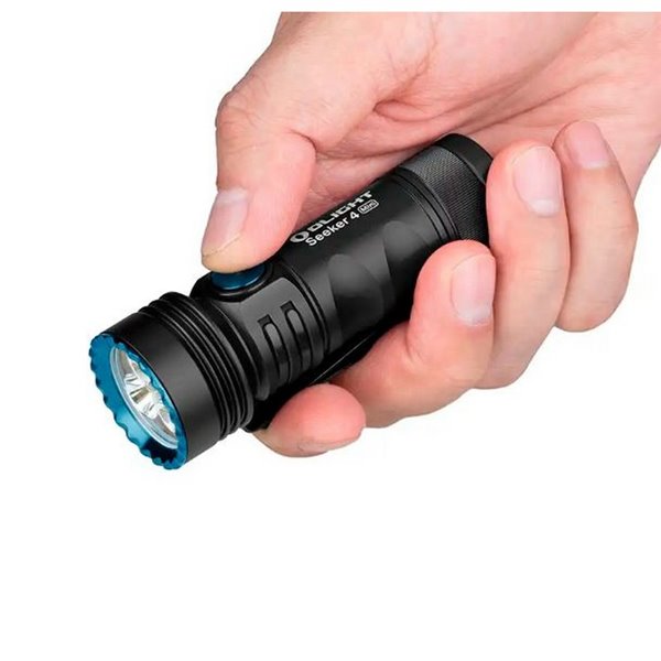 Linterna EDC recargable SEEKER 4 Mini 1.200Lm con luz blanca + UV 365nm IPX8 y carga magnética