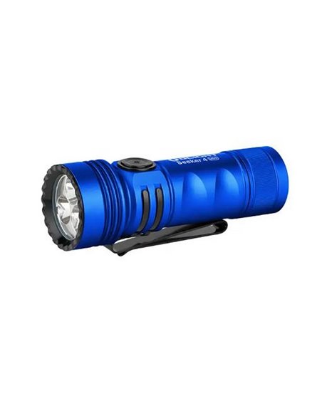 Linterna EDC recargable SEEKER 4 Mini 1.200Lm con luz blanca + UV 365nm IPX8 y carga magnética