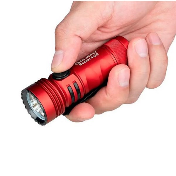 Linterna EDC recargable SEEKER 4 Mini 1.200Lm con luz blanca + UV 365nm IPX8 y carga magnética