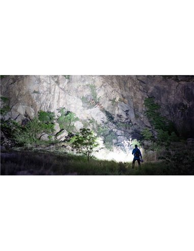 Lanterna EDC recarregável SEEKER 4 Mini de 1.200 lm com luz branca + UV 365 nm IPX8 e carregamento magnético