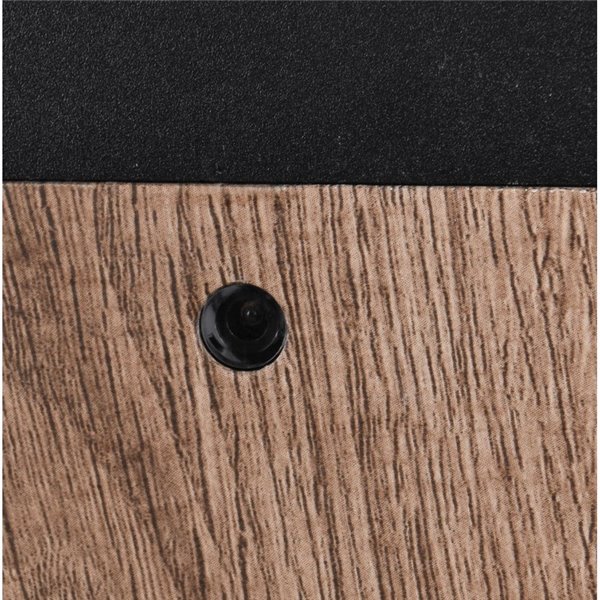 Baliza exterior ARDILA 65cm, con sensor de oscuridad, bombilla excl. 1x E27 max. 40W IP44 Madera