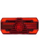 Feu arrière à LED de 30,2 cm avec clignotant dynamique et homologation R1D, IIIA, S1D, 2aD, F1, AR W248 DD