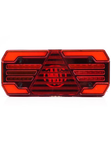 Feu arrière à LED de 30,2 cm avec clignotant dynamique et homologation R1D, IIIA, S1D, 2aD, F1, AR W248 DD
