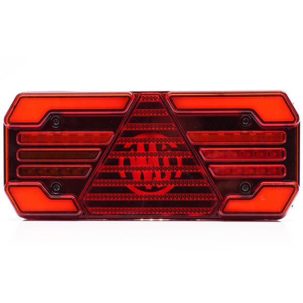 Feu arrière à LED de 30,2 cm avec clignotant dynamique et homologation R1D, IIIA, S1D, 2aD, F1, AR W248 DD