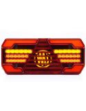 Feu arrière à LED de 30,2 cm avec clignotant dynamique et homologation R1D, IIIA, S1D, 2aD, F1, AR W248 DD