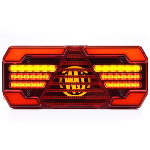 Piloto Trasero LED 30,2cm con Intermitente Dinámico y Homologación R1D, IIIA, S1D, 2aD, F1, AR W248 DD