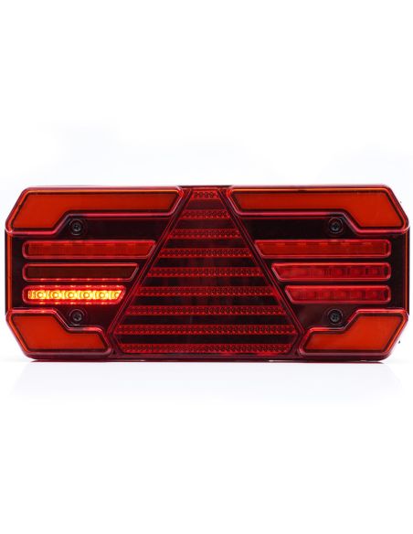 Feu arrière à LED de 30,2 cm avec clignotant dynamique et homologation R1D, IIIA, S1D, 2aD, F1, AR W248 DD