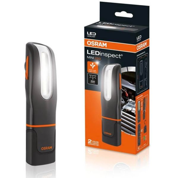 Lampe de poche flexible à trois fonctions LEDinspect MINI250 LEDIL401 Osram