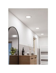Downlight empotrable LED Ø168mm blanco FUEVA 6, CCT (2700K-4000K-6500K), 10,5W 1200Lm, IP20 2