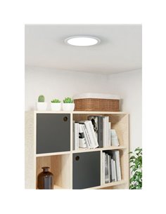 Downlight LED empotrable Ø216mm blanco FUEVA 6, CCT (2700K-4000K-6500K), 18,5W 2100Lm, IP20 2