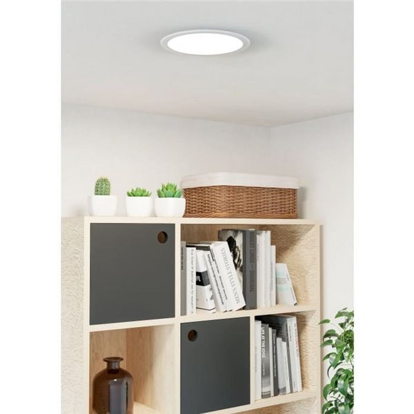 Downlight LED empotrable Ø216mm blanco FUEVA 6, CCT (2700K-4000K-6500K), 18,5W 2100Lm, IP20