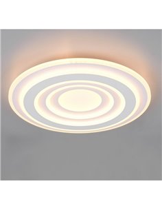 Plafón de techo LED COSTA varios círculos 48cm diámetro, 50W 5850lm, regulable 2700 - 6500K IP20 2