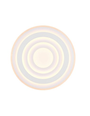 Plafón de techo LED COSTA varios círculos 48cm diámetro, 50W 5850lm, regulable 2700 - 6500K IP20