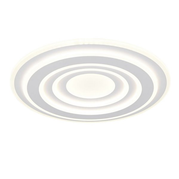 Luminária de teto COSTA LED com vários círculos, 48 cm de diâmetro, 50 W, 5850 lm, regulável, 2700-6500 K, IP20