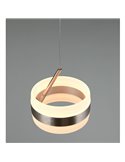Lámpara de techo LED DIOS 8W 800lm, regulable 2300+3000+4000K, altura ajustable IP20