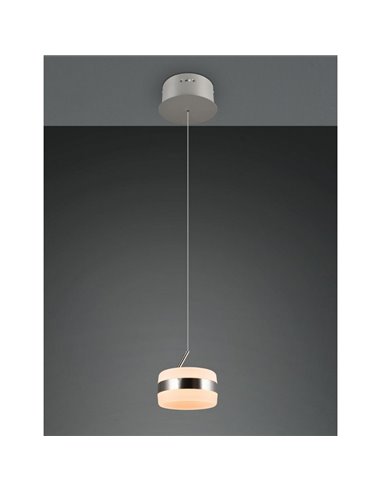 Lámpara de techo LED DIOS 8W 800lm, regulable 2300+3000+4000K, altura ajustable IP20