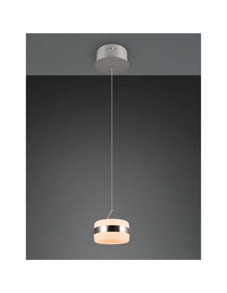 Lámpara de techo LED DIOS 8W 800lm, regulable 2300+3000+4000K, altura ajustable IP20