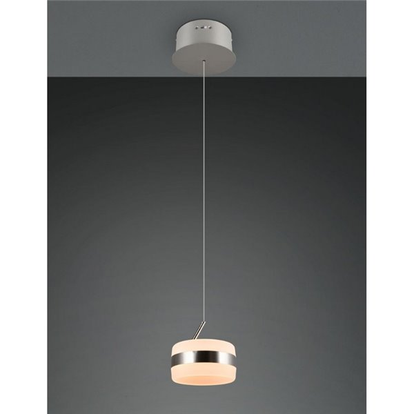 Lámpara de techo LED DIOS 8W 800lm, regulable 2300+3000+4000K, altura ajustable IP20