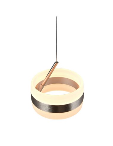 Lámpara de techo LED DIOS 8W 800lm, regulable 2300+3000+4000K, altura ajustable IP20
