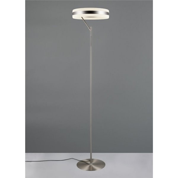 Lámpara de pie LED DIOS altura 180cm 21W 2500lm, regulable con sensor táctil 2300+3000+4000K IP20