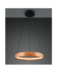 Lámpara de techo LYNWOOD, 50cm diámetro, altura ajustable 28W 3300lm, luz cálida 3000K IP20 2