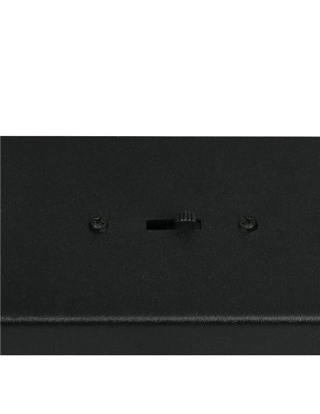 Lámpara de techo WALLACE barra LED regulable altura 29W 3500lm, 2300+3000+4000K IP20 Negro