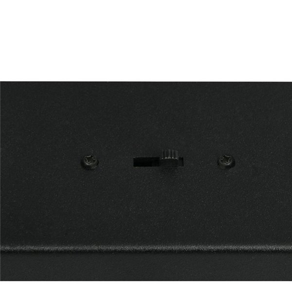 Lámpara de techo WALLACE barra LED regulable altura 29W 3500lm, 2300+3000+4000K IP20 Negro