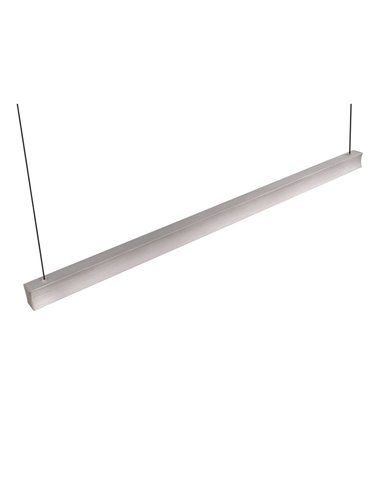 Lámpara de techo WALLACE lineal LED regulable altura 29W 3500lm, 2300+3000+4000K IP20 Níquel