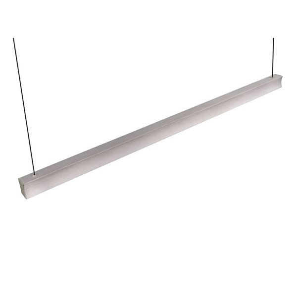 Luminária de teto LED linear WALLACE, regulável, altura 29W, 3500lm, 2300+3000+4000K, IP20, níquel