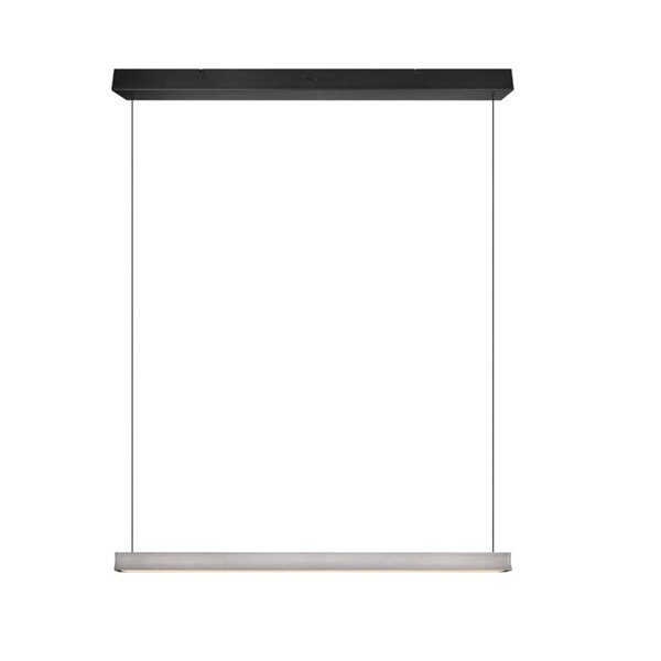 Lámpara de techo WALLACE lineal LED regulable altura 29W 3500lm, 2300+3000+4000K IP20 Níquel